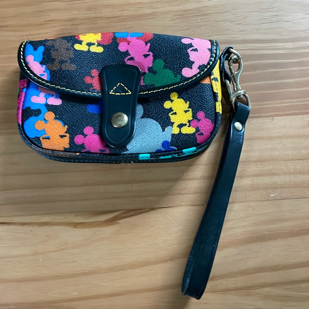 Dooney & Burke Disney, Mickey Mouse Wristlet
